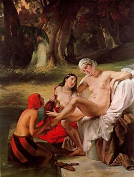 弗朗切斯科 海玆 Bathsheba Bathing 弗朗切斯科 海玆 Bathsheba Bathing